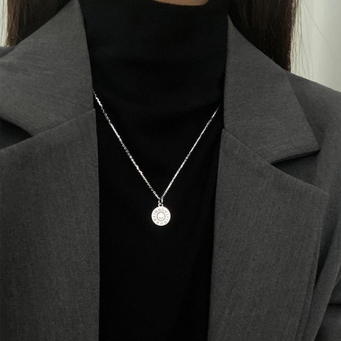 Vòng cổ nữ ông mặt trời Smiley cute - ok365m giá rẻ