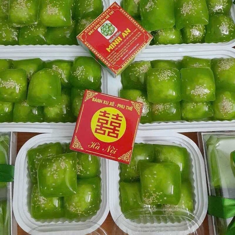 Bánh xu xê cốm xào