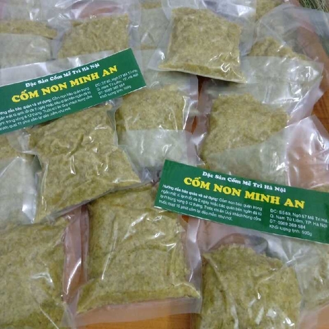 Cốm non Mễ Trì