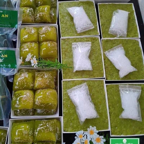 Cốm xào dừa