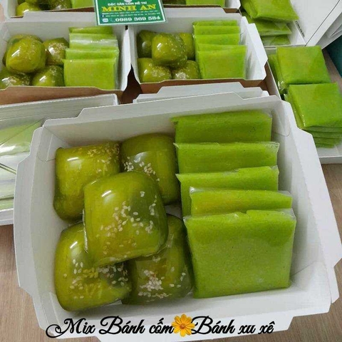 Hộp Mix Bánh cốm bánh xu xê