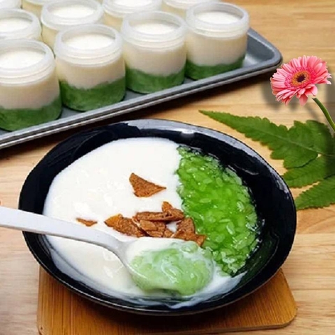 Sữa chua cốm non (vỉ 6 hũ)