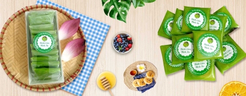 Bánh cốm Minh An Mễ Trì