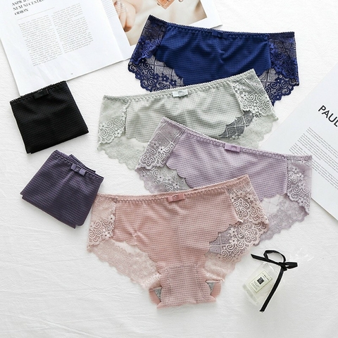 Quần lót su phối ren [2212]