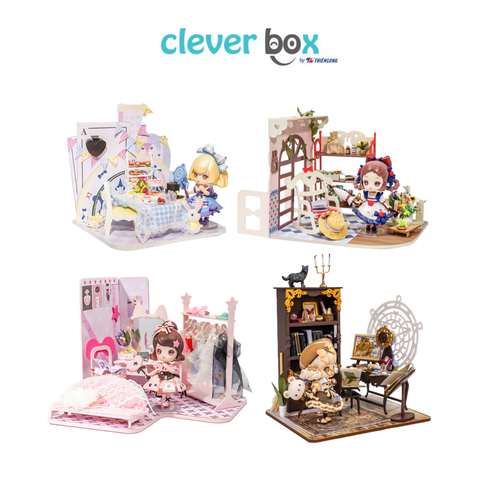 Mô Hình Nhà Lắp Ráp Kèm Búp Bê Know Me Kokoya Micro World