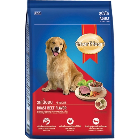 Thức ăn cho chó Smartheart Adult 400g vị bò