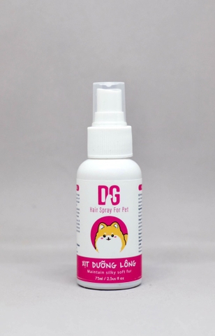 Xịt dưỡng lông DG số 2 - hương sữa hạnh nhân
