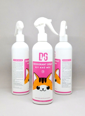 Xịt khử mùi DG số 3 - hương Táo Kiwi
