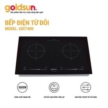 Bếp từ âm 2 vùng nấu Goldsun GDI7400
