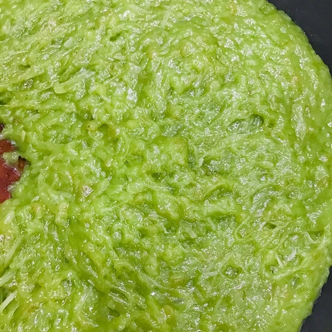Cốm non xào dừa