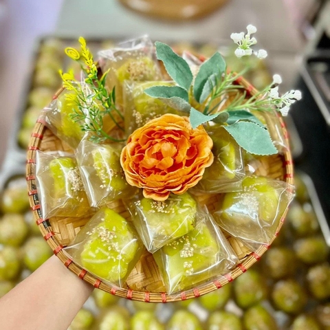 Banh xu xê cốm