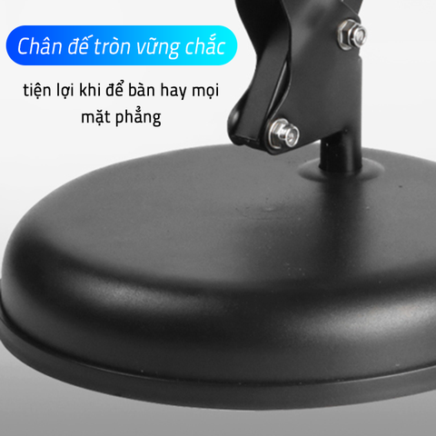 Giá đỡ, chân kẹp Camera, điện thoại có chân kẹp bàn xoay đa năng