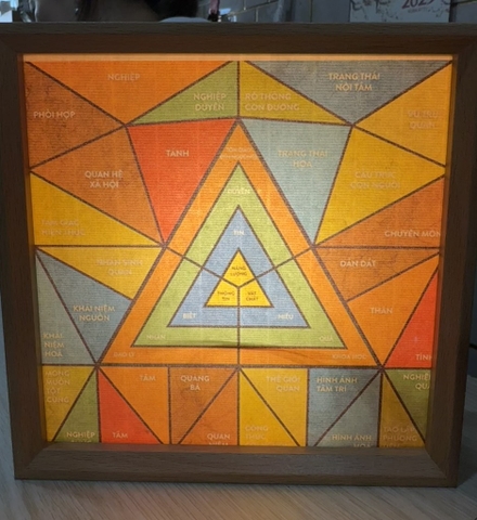 Đèn để bàn (3 chế độ màu) 16x16