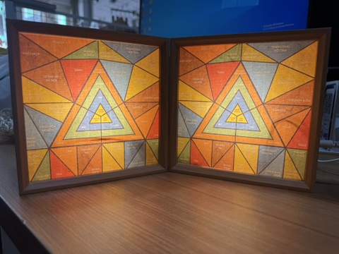 Đèn để bàn (3 chế độ màu) 16x16