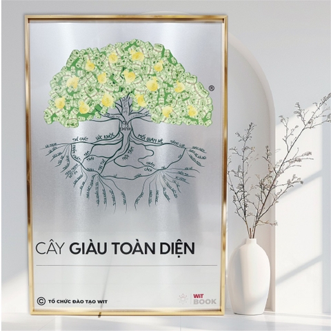 Tranh WiT “Cây đủ đầy - Giàu toàn diện”
