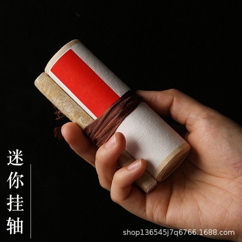Cuộn liễng nhỏ viết thư pháp - 10x25cm
