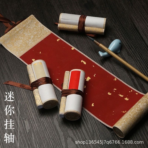 Cuộn liễng nhỏ viết thư pháp - 10x25cm