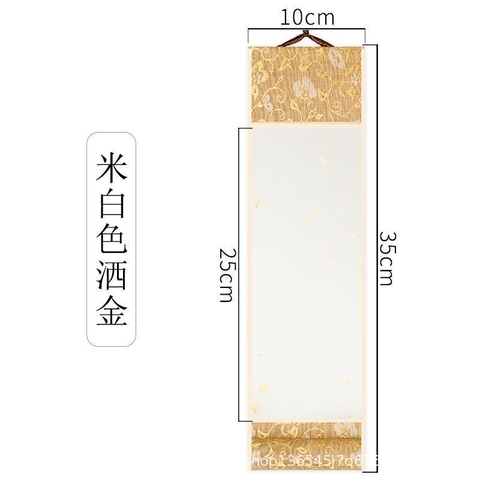 Cuộn liễng nhỏ viết thư pháp - 10x25cm