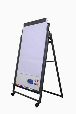 Bảng Flipchart Cao Cấp Vadoton Busan – Điều Chỉnh Chiều Cao, Chân Di Dộng Gấp Gọn