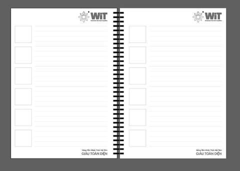 Sổ WIT A4