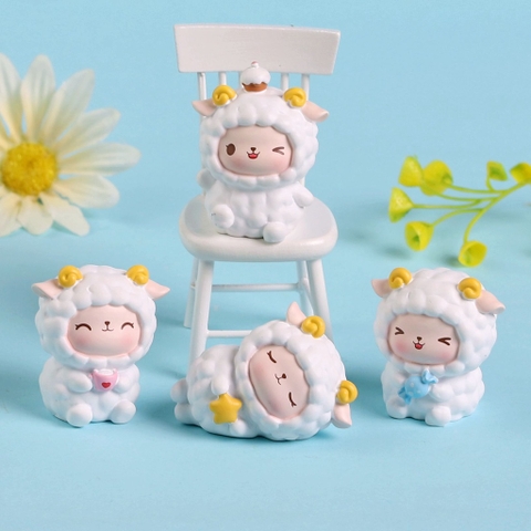 Set 4 mô hình cừu Dory