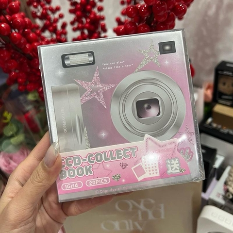 Binder RosyPosy 1 ô, album ảnh mô phỏng chiếc máy ảnh xinh yêu có sẵn 20 sheet