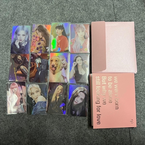[THE SHOW] PHOTO LYRICS CARD BP  (Bộ ảnh 12 thẻ bo góc BP)