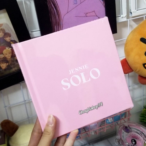 Official - Album Jennie Solo (nguyên seal tặng kèm toploader)