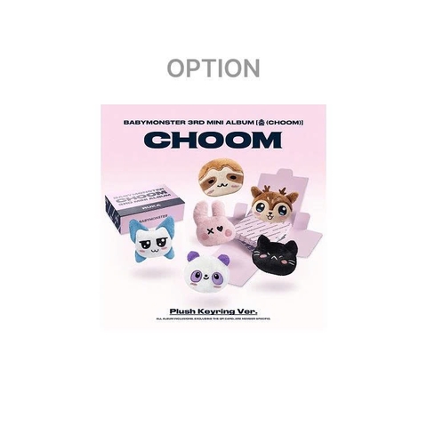 Pre-order BABYMONSTER 3rd MINI ALBUM [춤 (CHOOM)] - Chưa gồm ship Hàn - Việt
