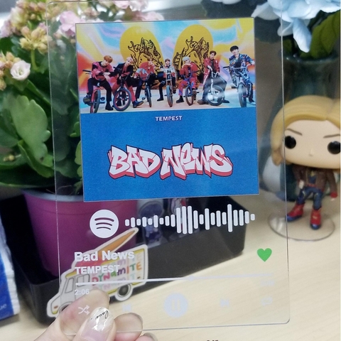 Khung ảnh phát nhạc Spotify Tempest It's me It's we