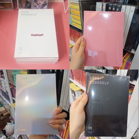 BTS Love Yourself - HER, ANSWER, PERSONA, TEAR