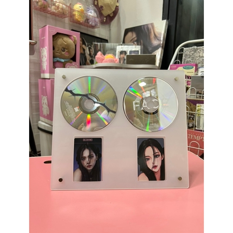 Khung mica trong suốt trưng bày photocard và CD