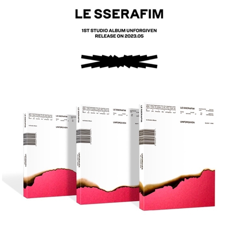 Album Le Sserafim Unforgiven Official - Bộ ảnh Le Sserafim