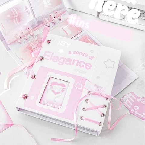 Binder Rosy Posy Cột Nơ 18x20cm