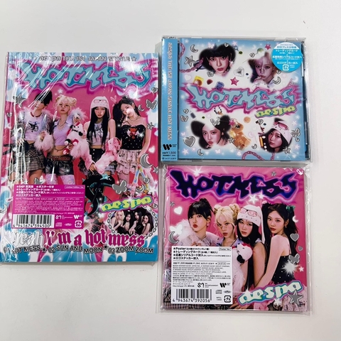 Album Hot Mess Aespa chính hãng, nguyên seal