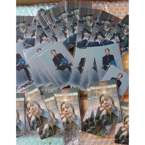 Photocard Jimin Muse, quà POB Jimin Muse