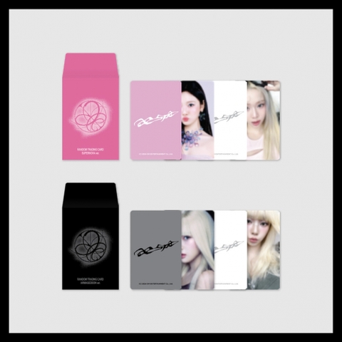 Aespa The 1st Album [Armageddon] POP-UP OFFICIAL MD - Trading Card, Postcard