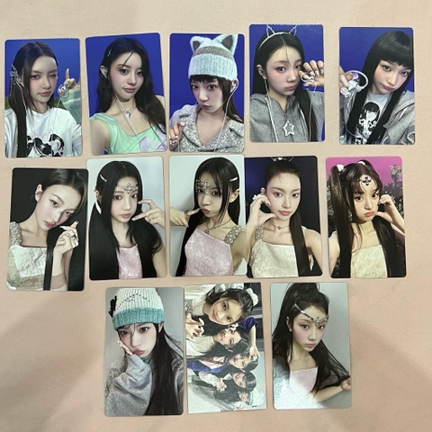 Tách lẻ photocard ILLIT 'Bomb' chính hãng