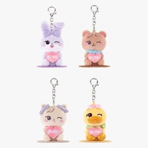 [DEADLINETOUR] BLACKPINK CHARACTER MAGNETIC PLUSH KEYRING