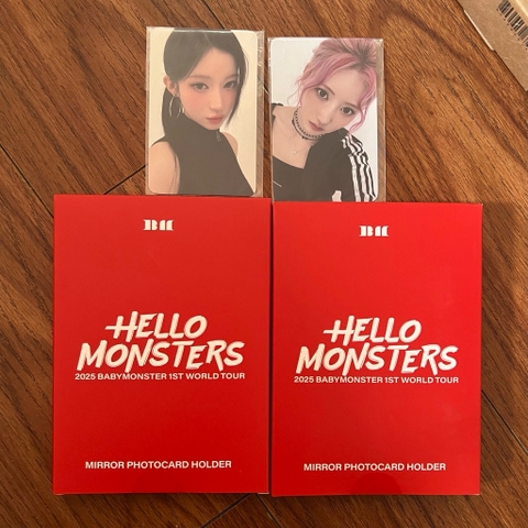 BABYMONSTER MIRROR PHOTOCARD HOLDER
