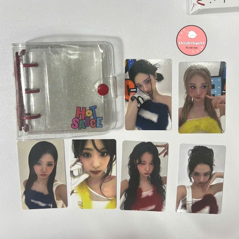 [HOTSAUCE] BABYMONSTER PVC PHOTOCARD BINDER + STICKER SET