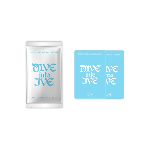IVE - RANDOM PHOTOCARD PACK - 2026 IVE THE 4TH FAN CONCERT [DIVE into IVE] OFFICIAL MD
