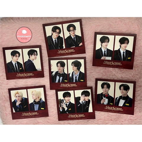 Set 7 2cut photo ENHYPEN High School