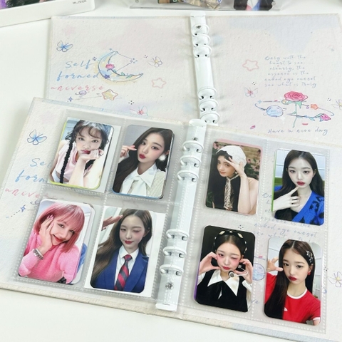 Binder, bìa album ảnh, bìa sổ còng đựng ảnh, đựng giấy A5 Butterfly xinh xắn, dễ thương