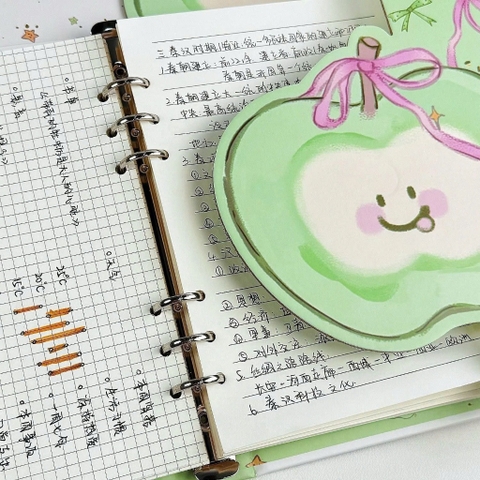 Binder, bìa album ảnh, bìa sổ còng A5 đựng ảnh, giấy viết Táo xinh