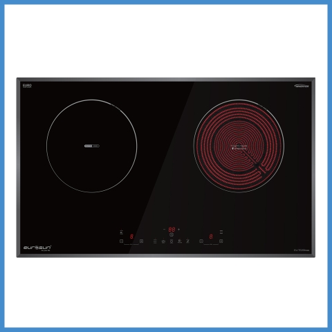 Bếp Điện Từ Âm 2 Vùng Nấu Eurosun EU-TE259Max