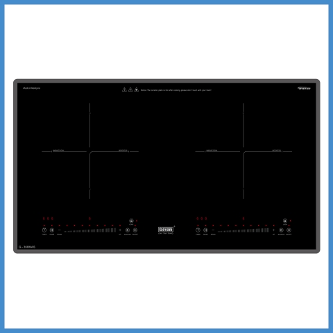 Bếp Từ 2 Vùng Nấu Lắp Âm Giovani G-368 MAS