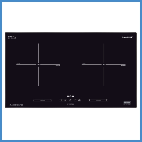 Bếp Từ 2 Vùng Nấu Lắp Âm Giovani GC-73026 TSC