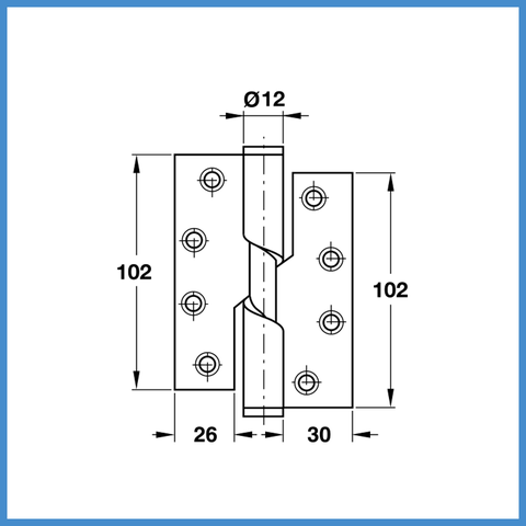 Bản Lề Nâng Hạ Phải 20Kg Hafele 926.27.603