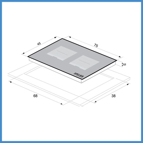 Bếp Từ Đôi Spider SPE IC1088 EG